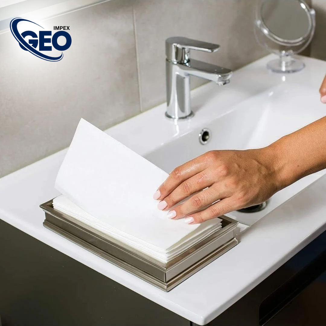 150-Sheet Interfold Tissue Hand Towel - Embossed-1 PLY-20 Pkts - All Purpose Cleaning