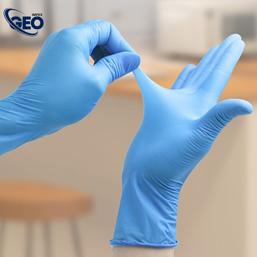 Nitrile Exam Disposable Blue Gloves, Powder Free, Latex Free