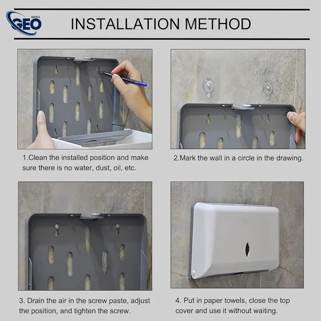 Interfold Paper Towel Dispensers | Wall Mount | Commercial Tissue Dispensers