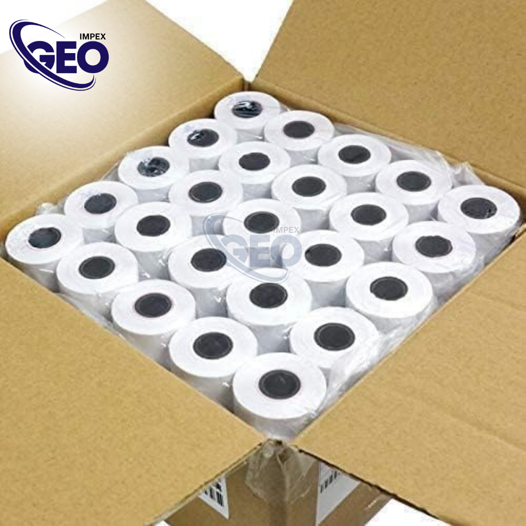 57x40 mm Thermal Paper Visa Till Rolls, Cash Register Receipt, for PDQ POS EPOS EFTPOS, Credit Card Machine