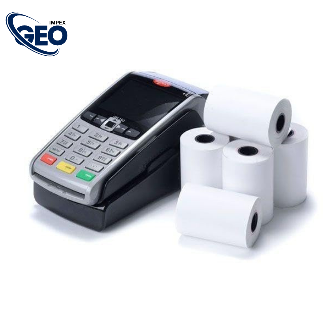 57x40 mm Thermal Paper Visa Till Rolls, Cash Register Receipt, for PDQ POS EPOS EFTPOS, Credit Card Machine