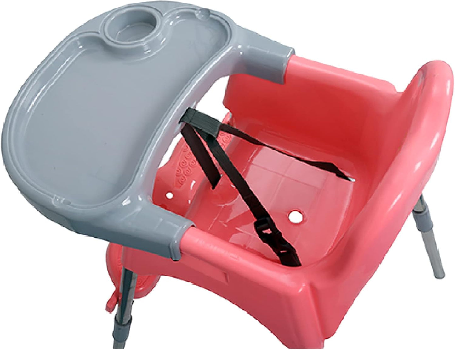 Baby High Dining Chair with Tray, Safety Belt, Cup Holder.