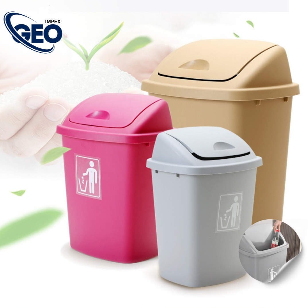 Lily Trash bin with Swing Lid