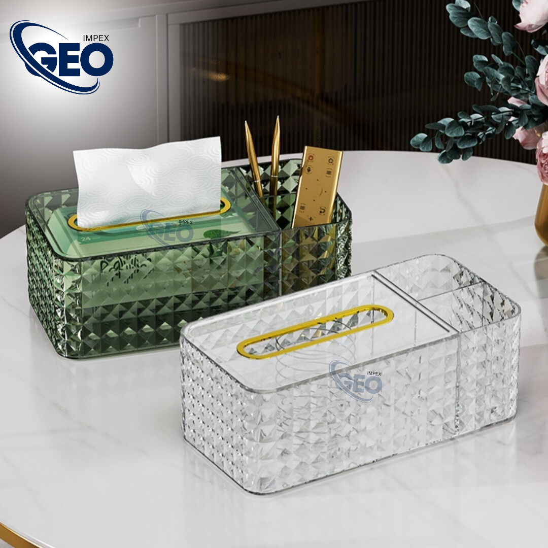 Rectangular Tissue Box | Storage organizer box | Home Office Household Decorate