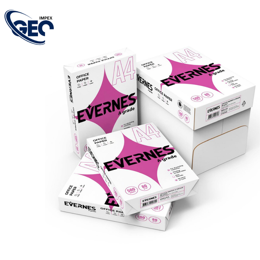 A4 Printer Copy Paper, Everyday A4 Paper, 210x297mm, 80gsm, 500 Sheets Ream