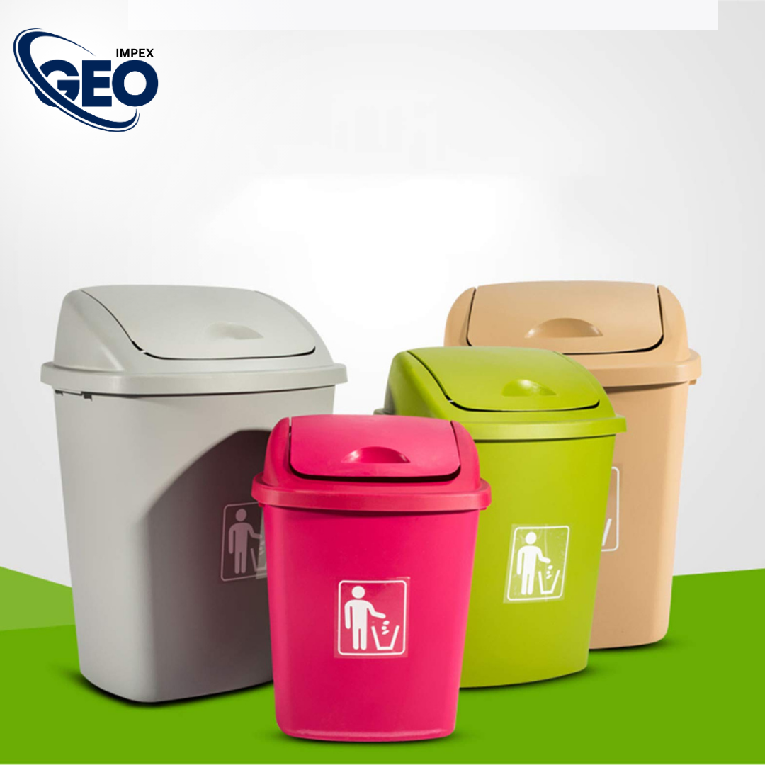 Lily Trash bin with Swing Lid