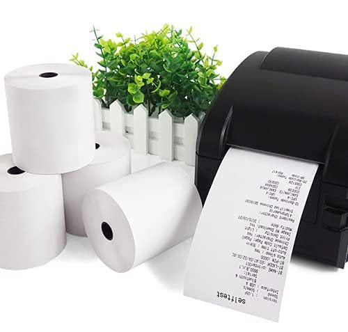 Geo Thermal Roll Premium 80mm | Billing, Receipt Roll, for EPOS POS Terminal, Cash Register, Till Machine, EPOS Printer