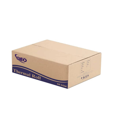 Geo Thermal Roll Premium 80mm | Billing, Receipt Roll, for EPOS POS Terminal, Cash Register, Till Machine, EPOS Printer