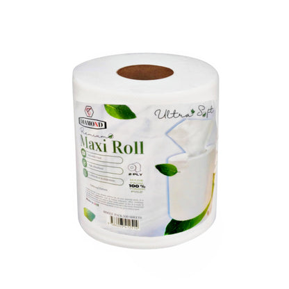 DIAMOND 350 Sheets Kitchen Paper Towels, 350 sheets x 2-Ply, Embossed, Highly Absorbent