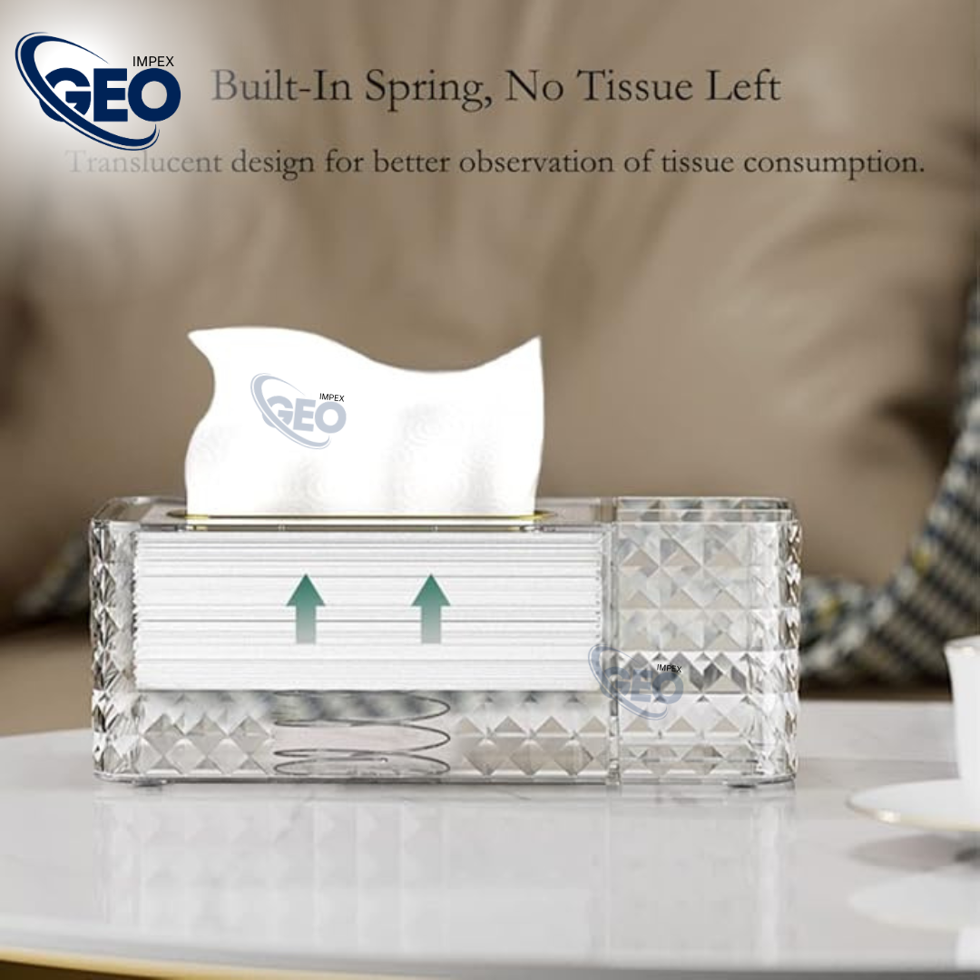 Rectangular Tissue Box | Storage organizer box | Home Office Household Decorate