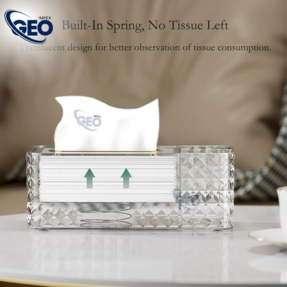 Rectangular Tissue Box | Storage organizer box | Home Office Household Decorate