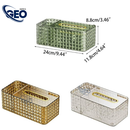 Rectangular Tissue Box | Storage organizer box | Home Office Household Decorate