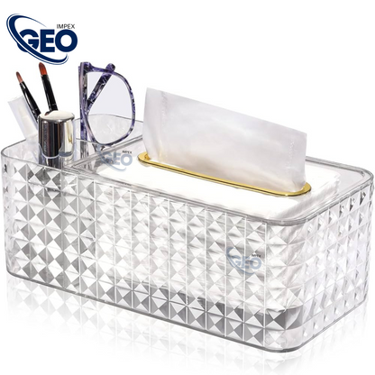Rectangular Tissue Box | Storage organizer box | Home Office Household Decorate