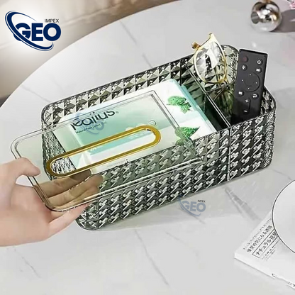 Rectangular Tissue Box | Storage organizer box | Home Office Household Decorate