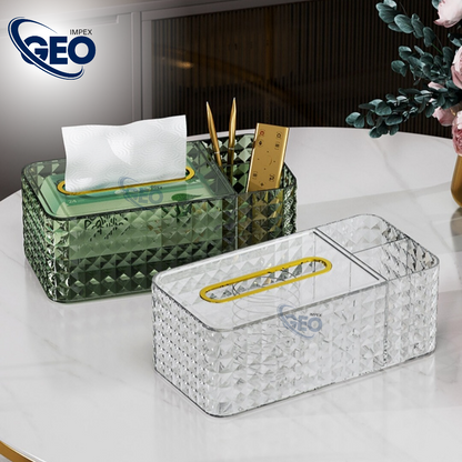 Rectangular Tissue Box | Storage organizer box | Home Office Household Decorate
